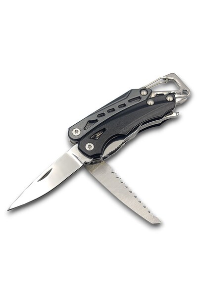 SEDEF SİLVER Mini 5 Fonksiyonlu Çok Amaçlı Katlanır Çakı – Pense – Testere – Açacak – Tornavida Cep Çakısı