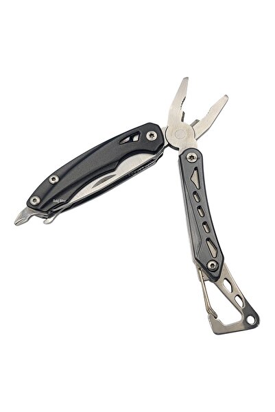 SEDEF SİLVER Mini 5 Fonksiyonlu Çok Amaçlı Katlanır Çakı – Pense – Testere – Açacak – Tornavida Cep Çakısı