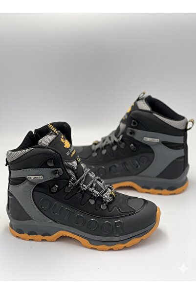 GÜLERSHOES Garantili Orijinal Su Geçirmez Kaymaz Outdoor Fermuarlı Bağcıklı Genç Çocuk Bot 36-37-38-39 Numara
