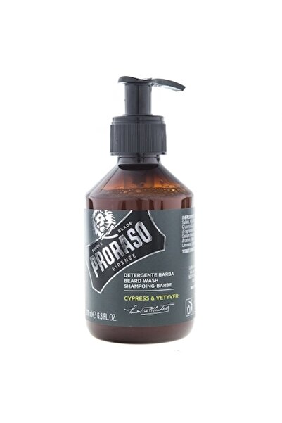 Proraso Beard Shampoo Cypress & Vetiver, 200 ml