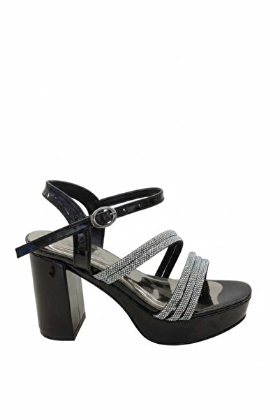 Caramela shoes 9cm wide heel evening sandal