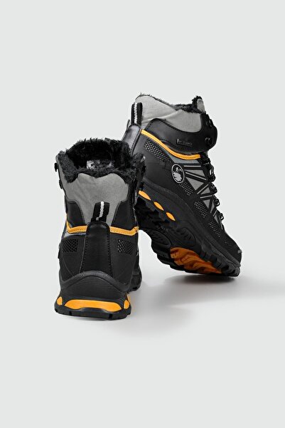 GÜLERSHOES Garantili Orijinal Su Geçirmez Kaymaz Outdoor Fermuarlı Bağcıklı Genç Çocuk Bot 36-37-38-39 Numara