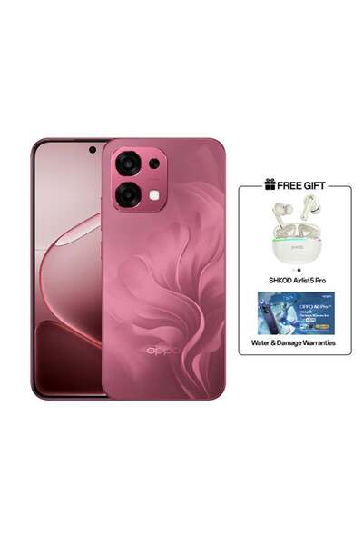 OPPO A6 Pro Dual SIM Rosewood Red 8GB RAM 256GB 5G LTE - Middle East Version