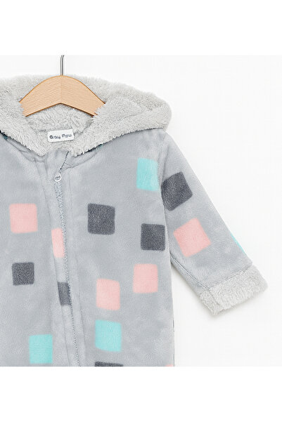 Cocopoco Baby Girl Plush Jumpsuit