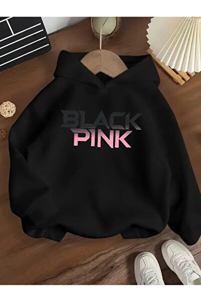 H&GHAMLEGİYİM Неформална суитшърт с качулка за момичета