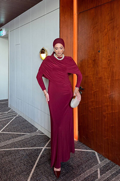 Love Fab Βραδινό φόρεμα με καμπαρντίνα με γιακά ψαριού