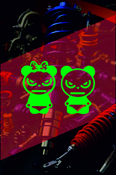 sticker ملصق زجاجي هولوغرام بتصميم رمز المشاعر الغاضبة مقاس 14×10 سم للسيارات...