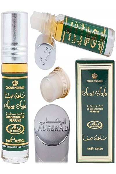 ALREHAB Saat Safa - 6ml (.2oz) Roll-on Perfume Oil by Al-Rehab (Crown Perfumes) (Box of 6)
