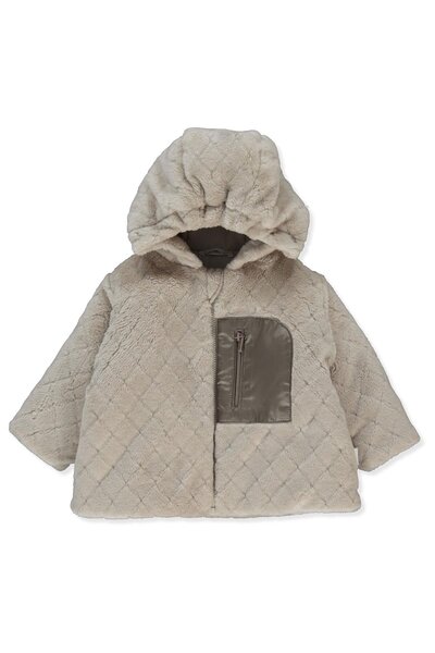 Bebetto Velsoft Fiber Coat (Puffy) Beige