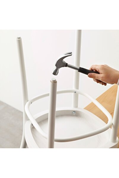 IKEA Floor protections with rivet, white