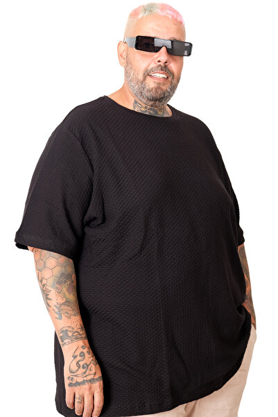 ModeXL Mode XL Men's Plus Size T-Shirt Honeycomb U20038