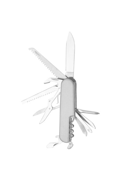 SEDEF SİLVER Mini Katlanır 11 Fonksiyonlu Çok İşlev Çakı Doğa - Kamp - Deprem...