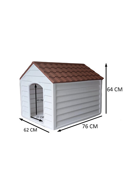 Genel Markalar Yeni Nesil Polipreplen Sağlıklı Malzemeden Üretilmiş Bahçe Ve Evde Kullanıma Uygun Köpek Kulübesi