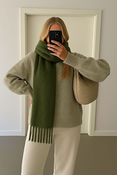 sf collection Colorful Puffy Soft Textured Patterned Scarf Shawl Shoulder Wrap