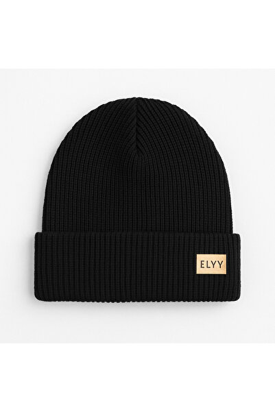 elyyshop ELYY Erkek Siyah Bere – Dayanıklı Formlu, Kışlık Model
