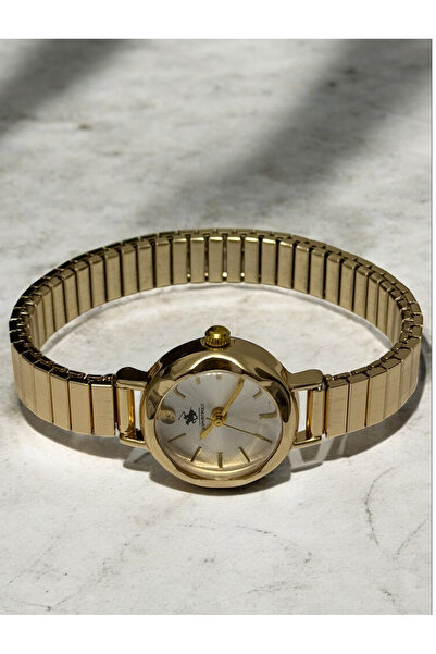 MAC CENTER Round Model Women's Wrist Watch- Steel Women's Wrist Watch- Gift -Valentine's Day- Gold Color