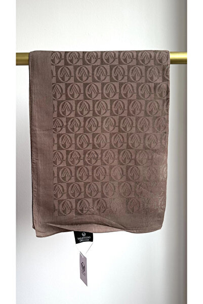 Valentino Orlandi Alia Dama Pattern Shawl - Cinnamon