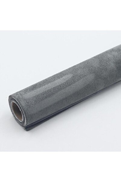 LUXER Self-Adhesive Synthetic Suede Leather Film for Car Interior, Furniture, DIY Decor, Gray, 150×40 cm