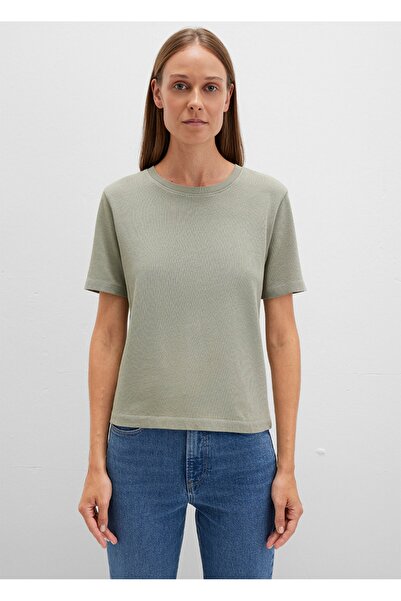 Mavi Regular Fit 100% Cotton Green T-Shirt