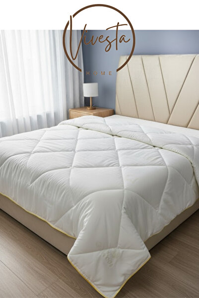 Vivesta Home 195X215 cm 100% Natural Wool Quilt – Warm, Breathable, Non-Sweating Double Quilt