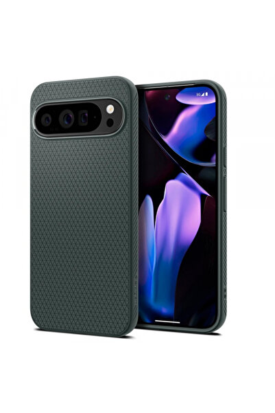 Stef's Cat Husa pentru Google Pixel 9 Pro XL, Stef's Cat, Liquid Air, Verde A...