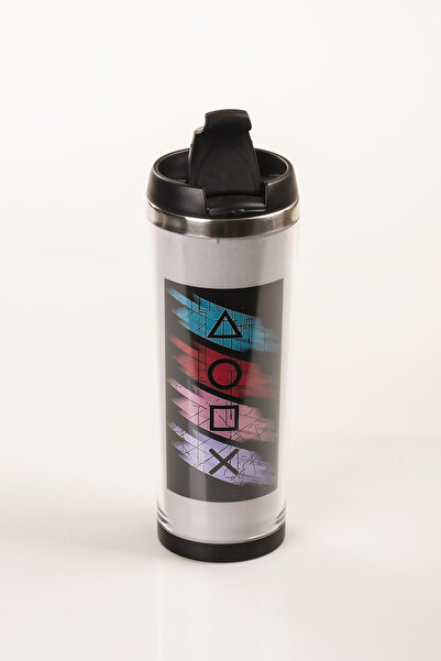 MUKKO HOME 360 ml Steel Thermos Mug – Squid Game Design, Steel Inner Chamber, Hot and Cold Drink Cup