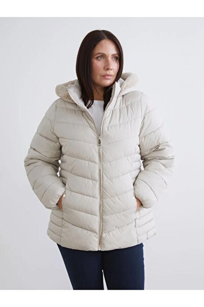 LC Waikiki Women's Puffer Jacket with Hood (W5)