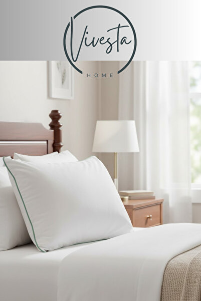Vivesta Home 50×70 Aloe Vera Yastık – Rahat Uyku ve Boyun Destekli, Doğal Alo...