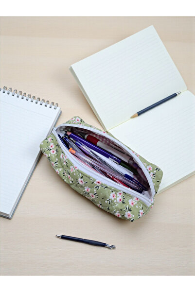 Nöşre Design حقيبة مكياج على شكل زهرة مقرمشة من بينتريست، حقيبة أقلام متعددة ...