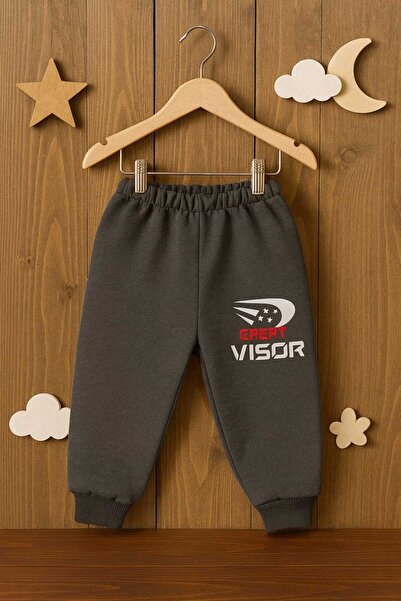 krm kerem bebe Kalın Kışlık Desenli Bebek Takım