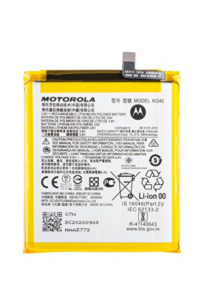 Motorola Acumulator Moto G8 / One Macro / G8 Play, KG40, Service Pack SB18C77667