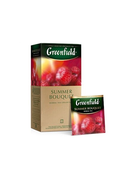 Max Greenfield Ceai de plante Greenfield Summer Bouquet, 25 pliculețe x 2 g, ...