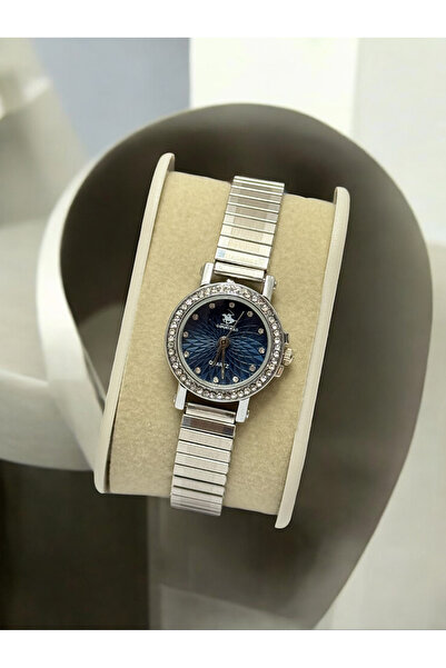 MAC CENTER Stone Model Women's Wristwatch - Gift - Valentine's Day - Accordion Stretchable Strap