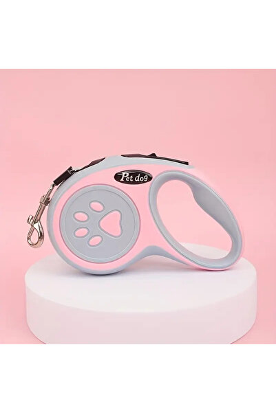 Silvanature طوق مشي للحيوانات الأليفة قابل للسحب تلقائيًا بنمط مخلب