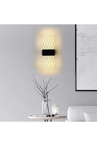 HAMER Modern black wall lamp with 3 lights