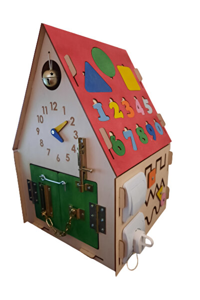 Amco Jucărie educativă Busy Board pentru copii 47 x 33 x 30 cm