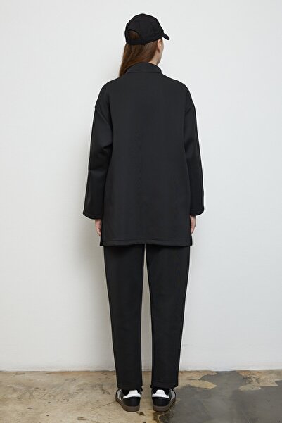 QANU Silva Trouser Suit Black