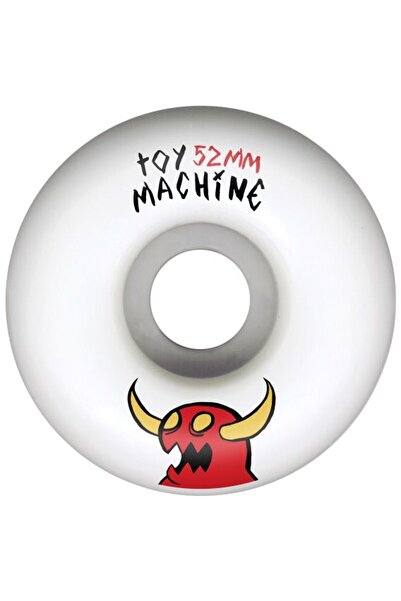 Toy Machine Sketchy Monster 52MM White Wheels