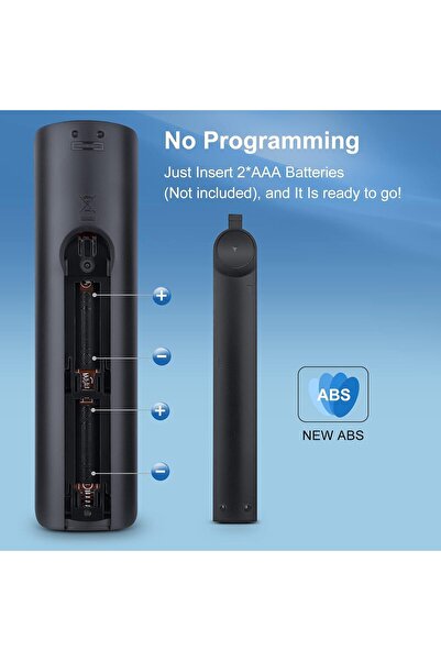 Generic Pack of 2 Universal TV Remote - Replacement Remote for Smart TVs