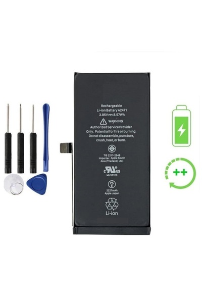 Genos İphone 12 Mini İle Uyumlu A+ Kalite Pil Batarya