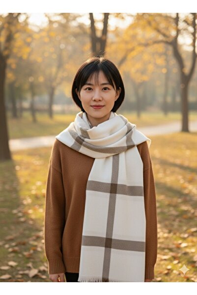 bag Women's Striped Thick Soft Wool High Quality Large Size Shawl