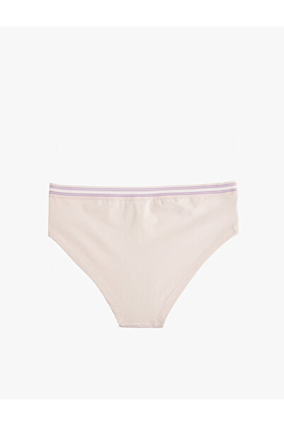 Koton Chiloți hipster din bumbac imprimat cu talie înaltă