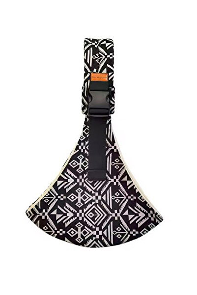 Bison Εργονομικός φορέας μωρού – μαύρο εθνοτικό μοτίβο | Αναπνέει, ρυθμίζεται και είναι ασφαλής Baby Sling