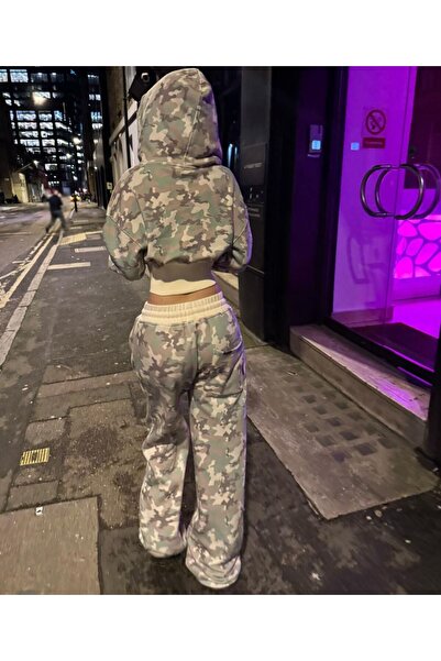 EDVESS Σετ καμουφλάζ Premium Baggy 3 Thread Ş επένδυση fleece (βαμβακερό εσωτερικό)