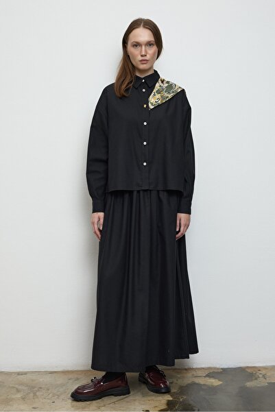 QANU Lady Shirt Black