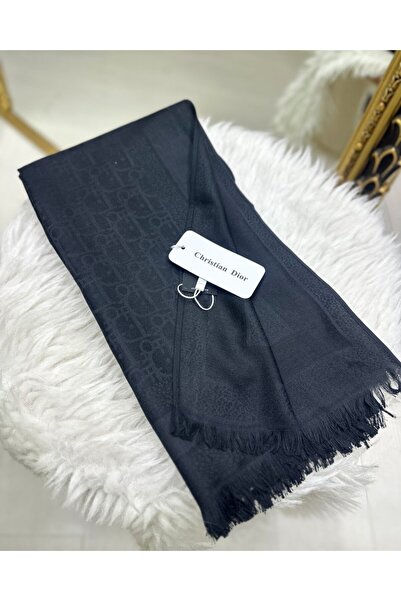 Webinay Home Cd Pattern Wool Silk Cotton Shawl Double-Sided Foulard Silk Scarf Shawl Hijab