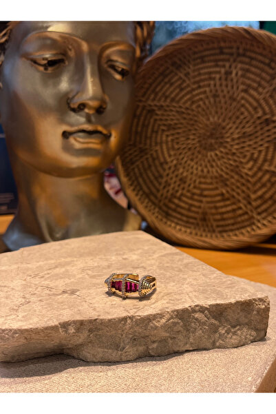 nunu takı خاتم مطرز بالحجر الأحمر