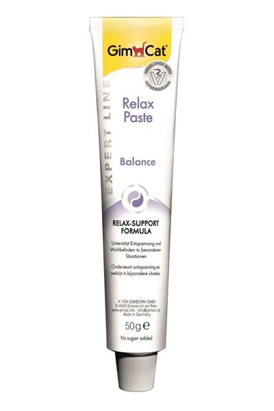 Gimcat relax paste 50gr kedi sakinleştirici macun
