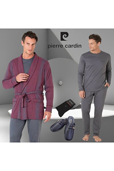 Pierre Cardin Men's Licensed 5-Piece Boxed Combed Cotton Groom's Dowery Set Thcl6Vr35Pc