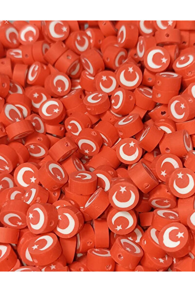 Mutlu Bujiteri Hobi Aksesuar 25 قطعة من خرز فيمو على شكل نجمة القمر